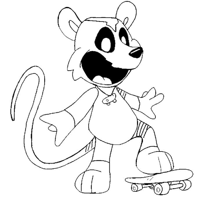 Roztomilí Smiling Critters omalovánka