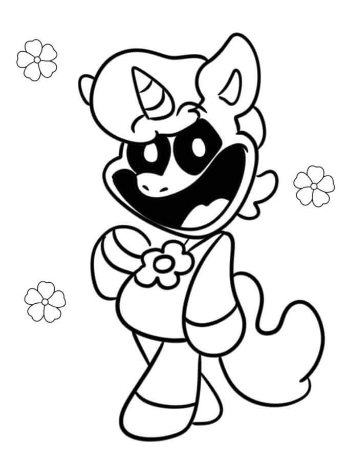 Smiling Critters obrázek zdarma omalovánka