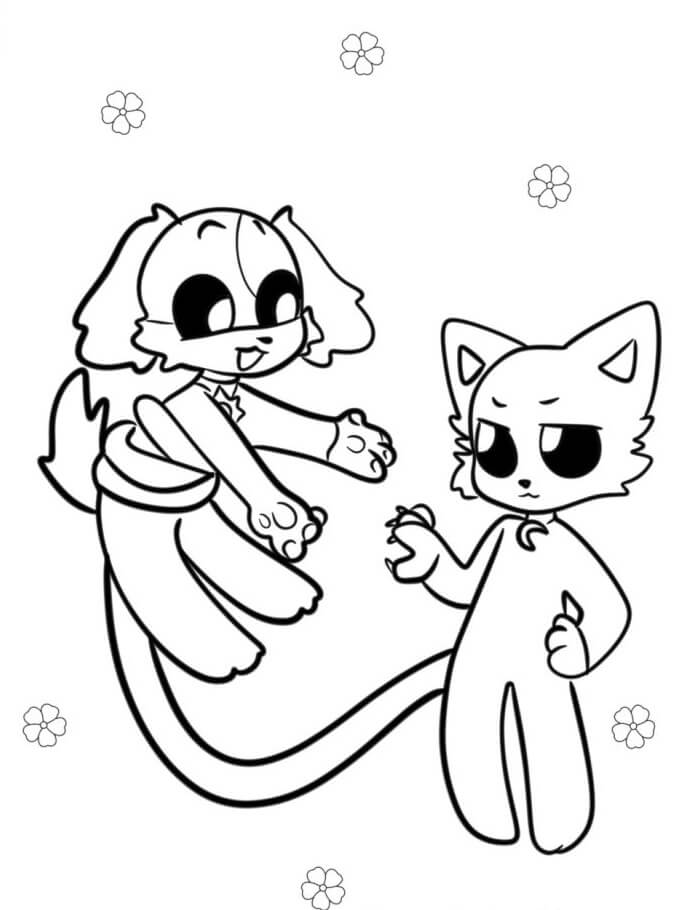 Smiling Critters pro děti 1 rok omalovánka