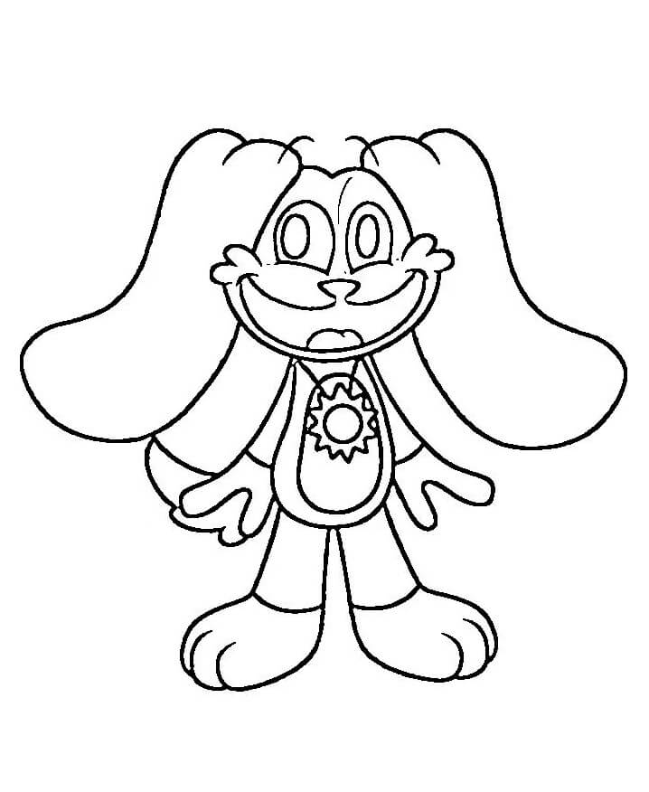 Smiling Critters pro děti 6 let omalovánka