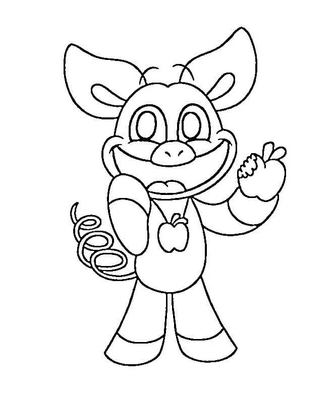 Smiling Critters zdarma pro děti omalovánka