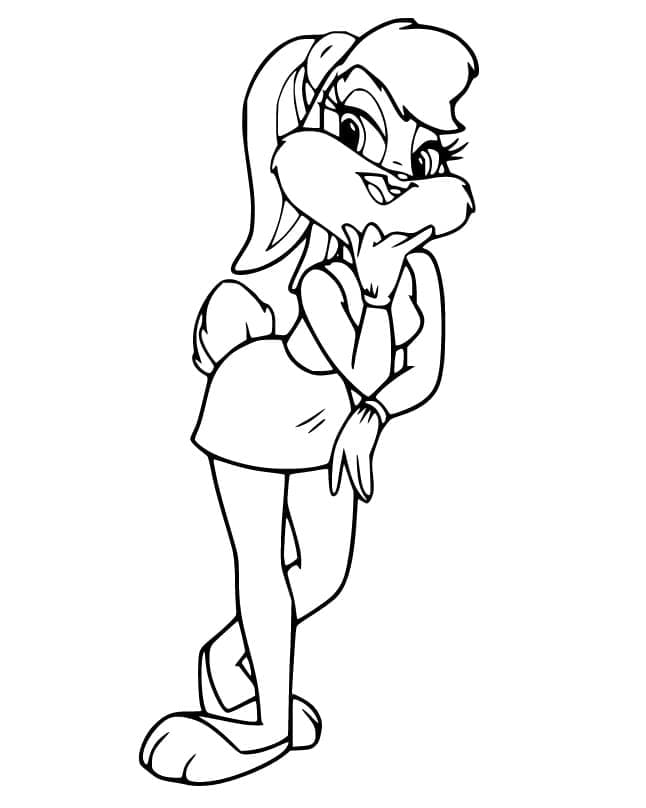 Tisknutelné Looney Tunes pro děti omalovánka
