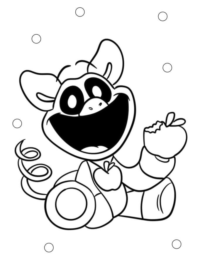 Tisknutelní Smiling Critters zdarma omalovánka