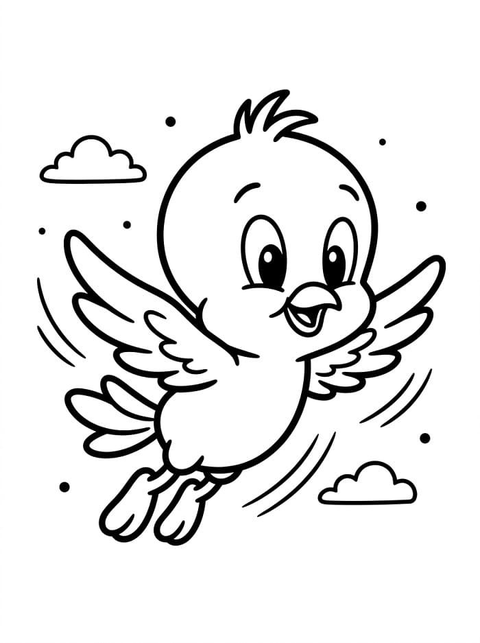 Tweety ve světě Looney Tunes omalovánka