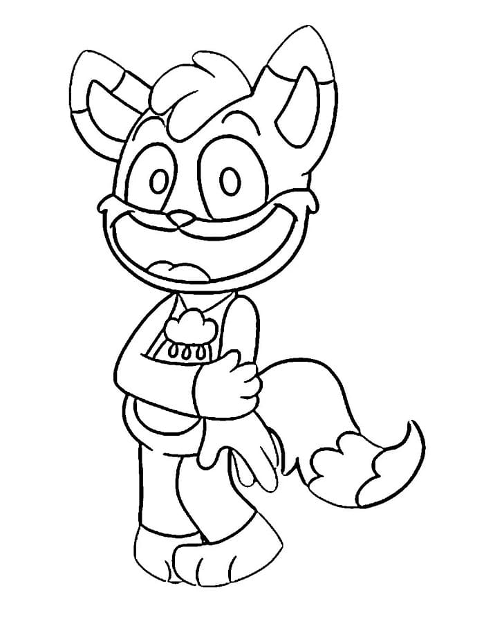 Velmi roztomilí Smiling Critters omalovánka