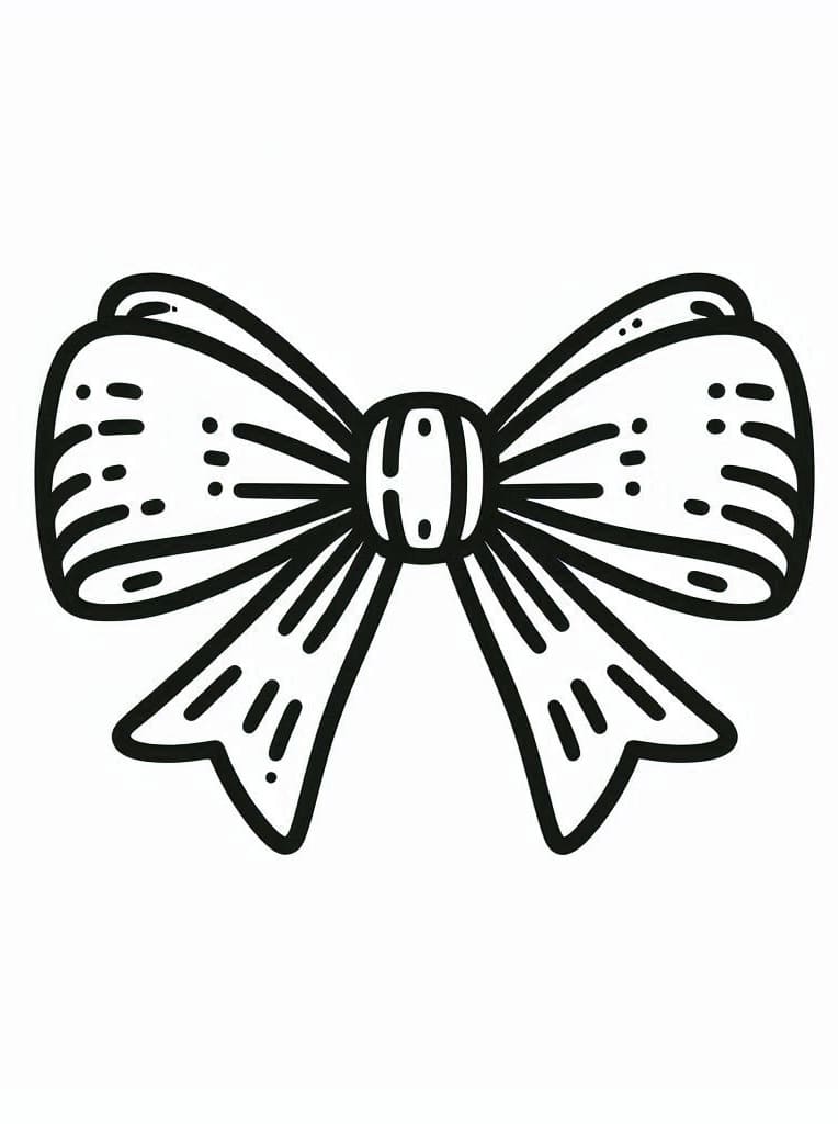 Vytisknout mašli omalovánka