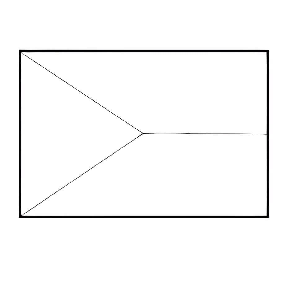 Zdarma česká vlajka omalovánka