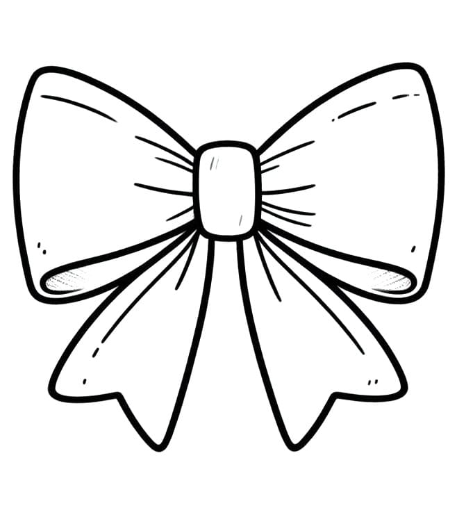 Zdarma mašle pro děti omalovánka