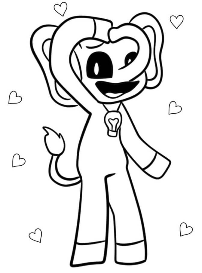 Zdarma obrázek Smiling Critters omalovánka