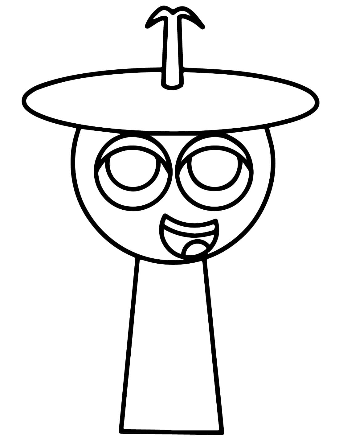 Clukr Incredibox Sprunki omalovánka