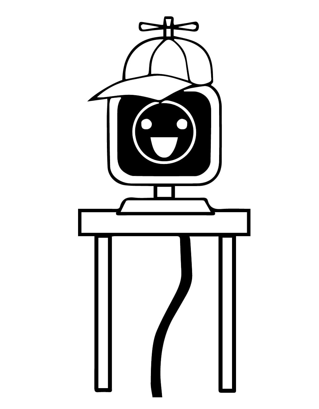 Fun Computer Incredibox Sprunki omalovánka