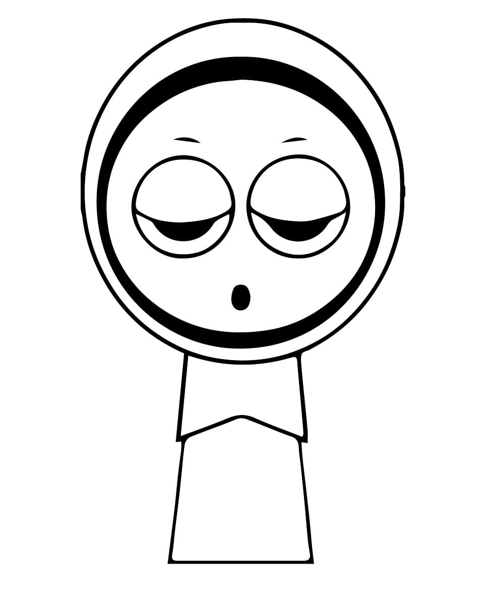 Jevin Incredibox Sprunki omalovánka