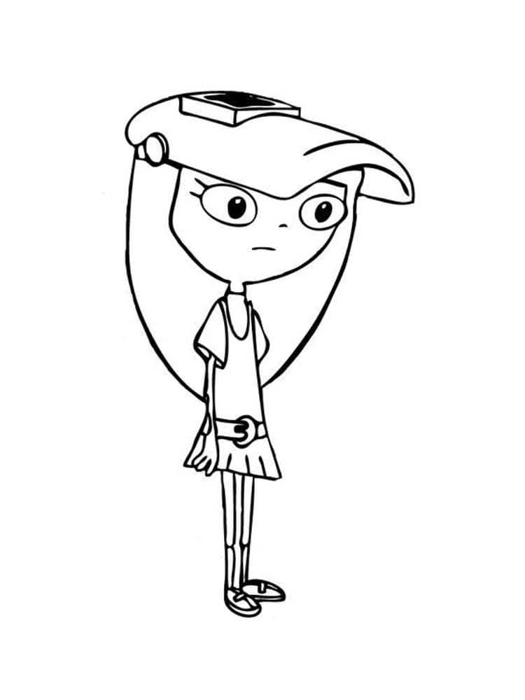 Phineas a Ferb 1 omalovánka