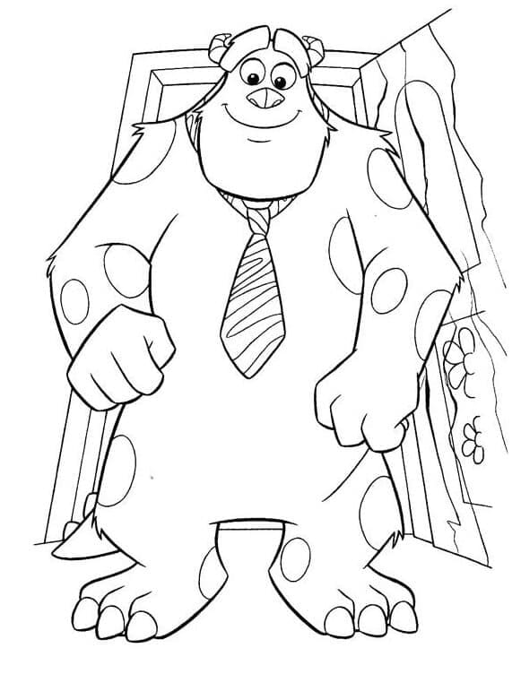 Příšerky s.r.o. Disney Pixar omalovánka