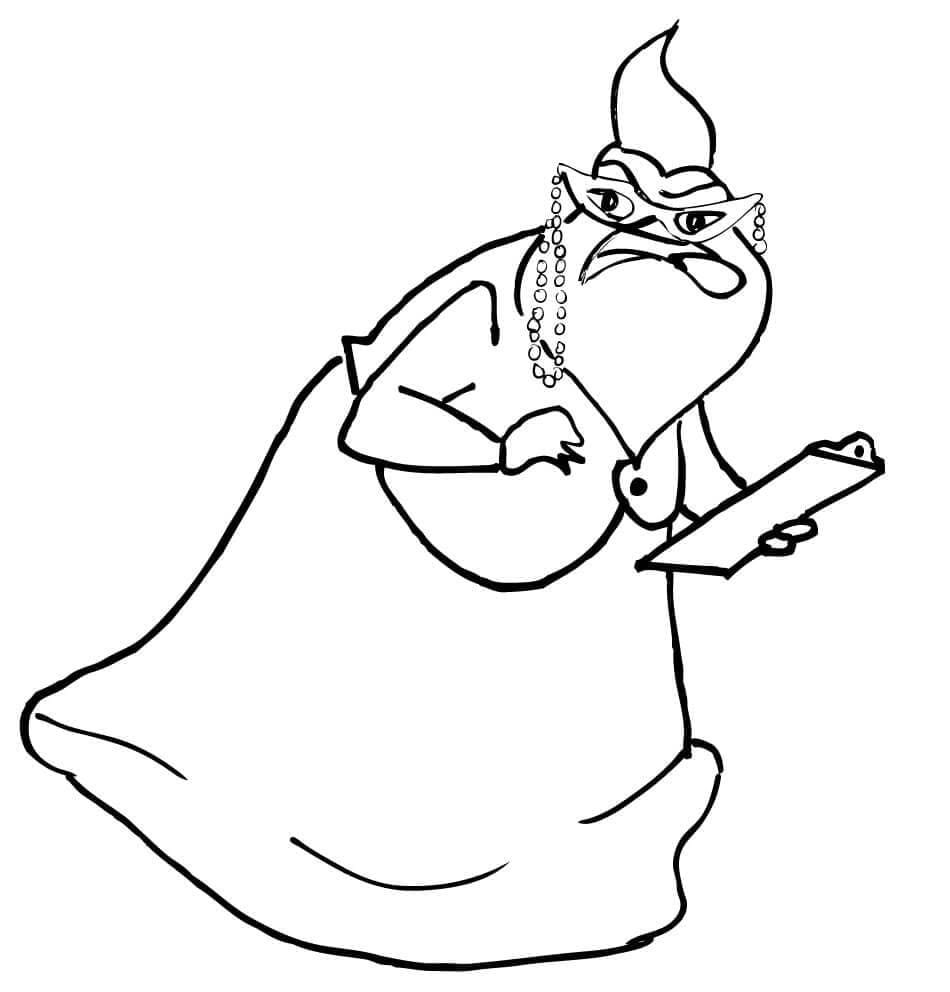 Příšerky s.r.o. k vytisknutí omalovánka