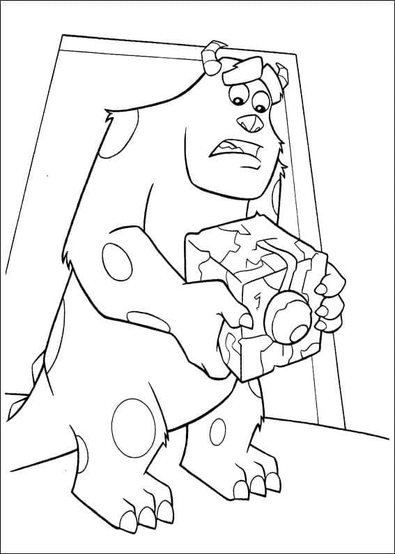 Příšerky s.r.o. od Disney Pixar omalovánka