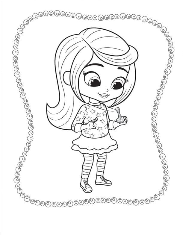 Shimmer a Shine zdarma pro děti omalovánka