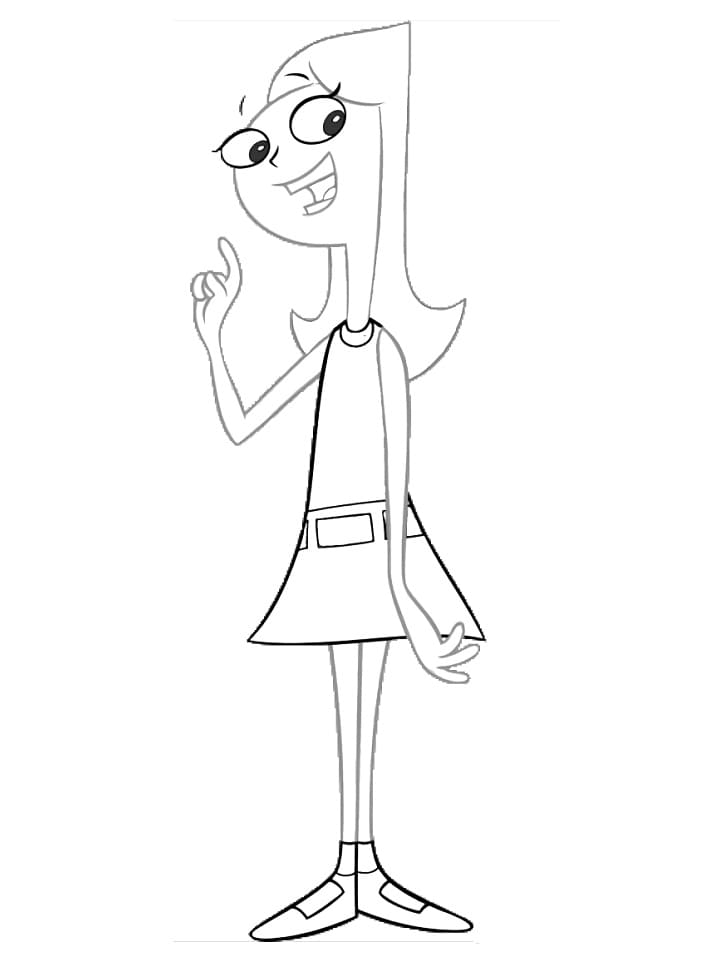 Tisknutelný zdarma Phineas a Ferb omalovánka