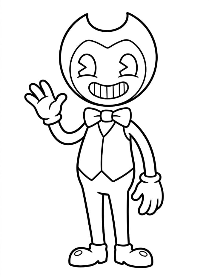 Bendy omalovánky