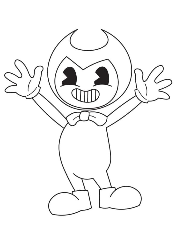 Omalovánka Bezplatný Bendy k tisku