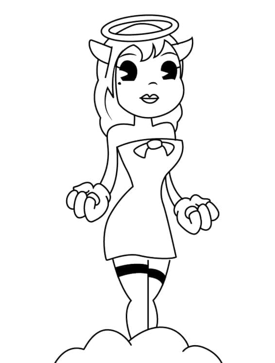 Bezplatný Bendy k vytisknutí omalovánka
