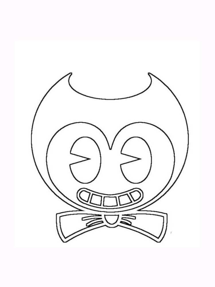 Bezplatný Bendy pro děti omalovánka