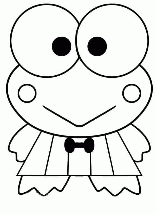 Bezplatný Keroppi omalovánka