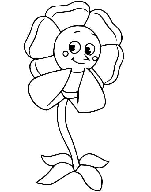 Cuphead pro 1leté děti omalovánka