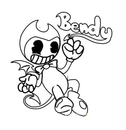 Obrázek Bendyho omalovánka