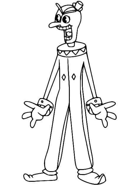 Obrázek Cupheada omalovánka