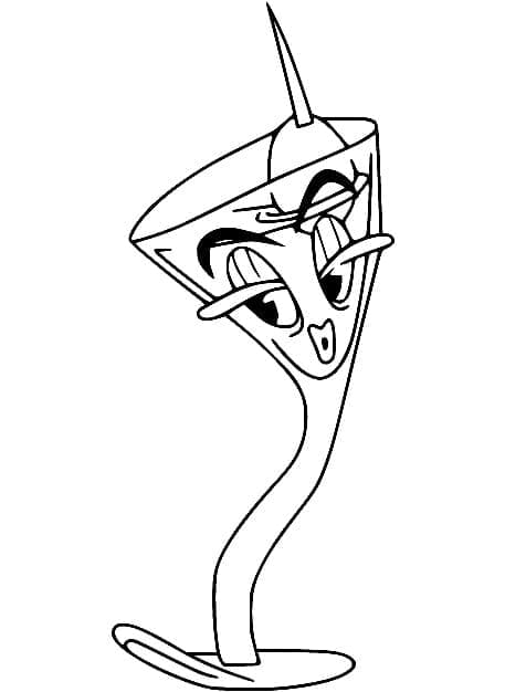 Tisknutelný Cuphead pro děti omalovánka
