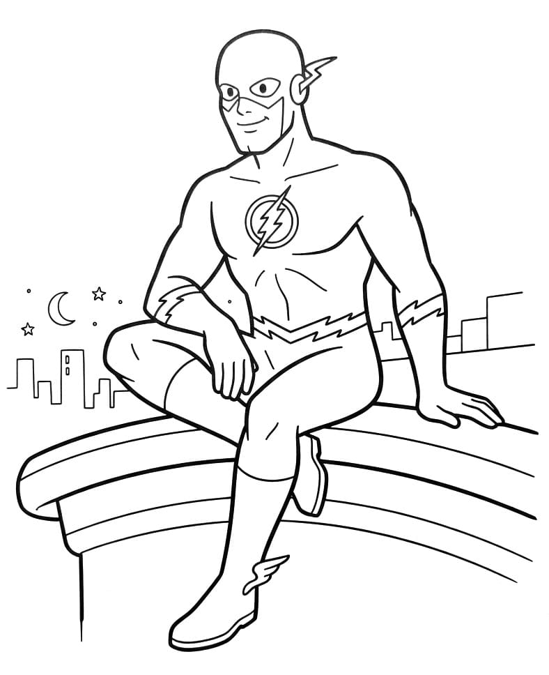 Flash k tisku omalovánka