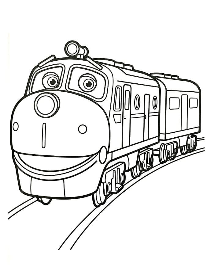Omalovánky Chuggington