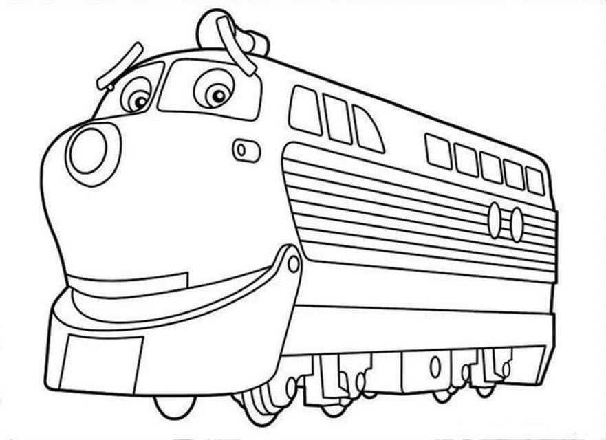 Vytisknout Chuggington omalovánka