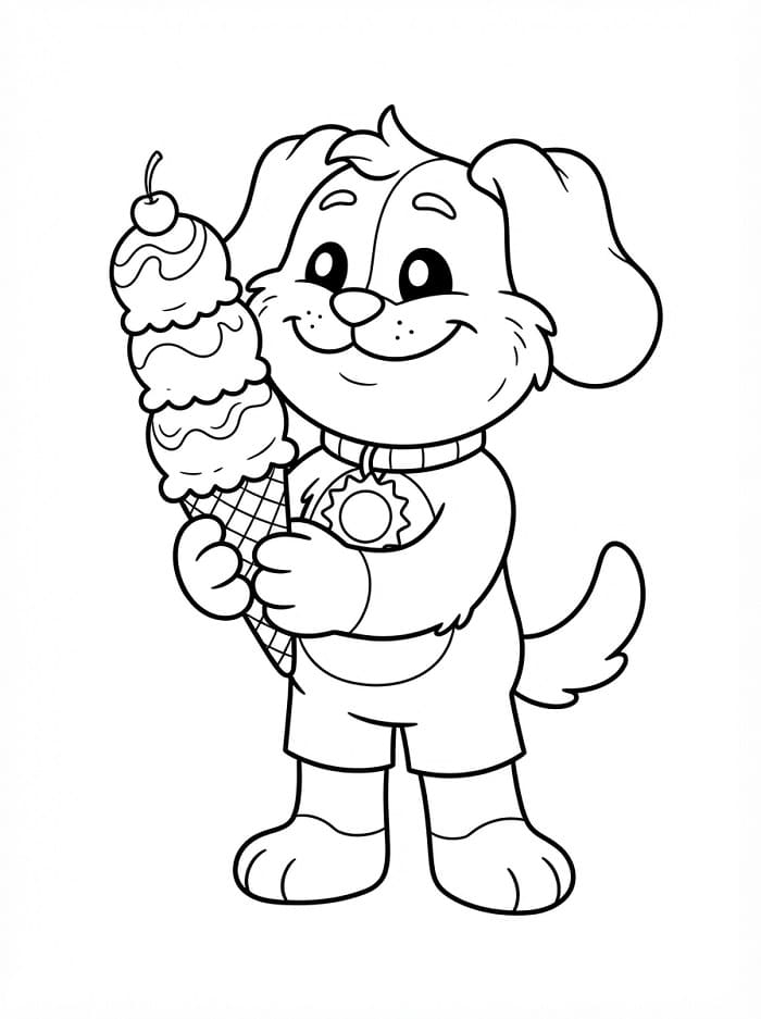Omalovánka Dogday ze Smiling Critters