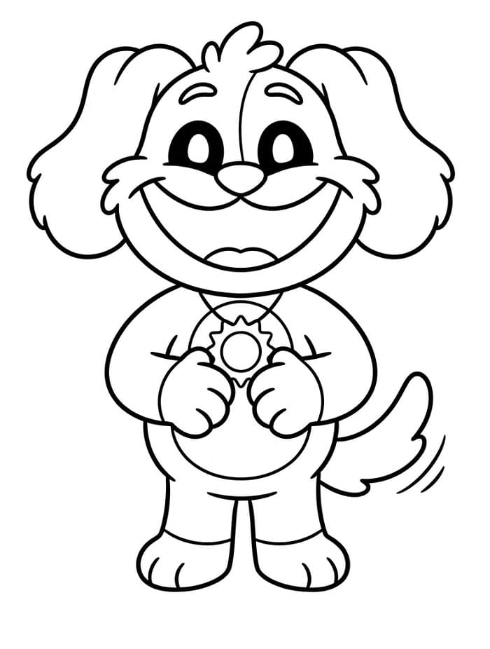 Omalovánka Rozkošný Dogday