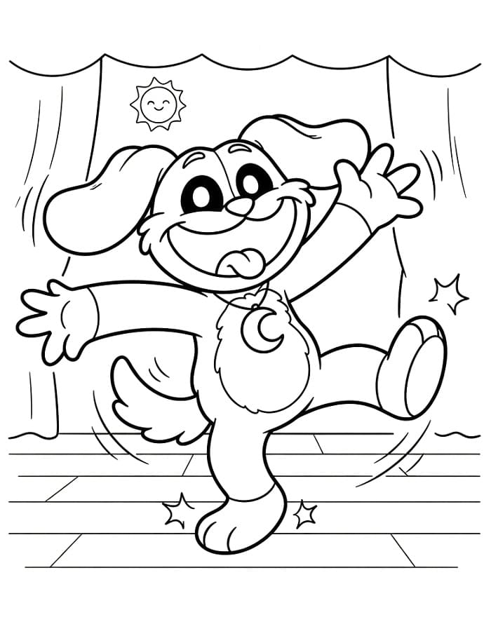 Omalovánka Smiling Critters Dogday