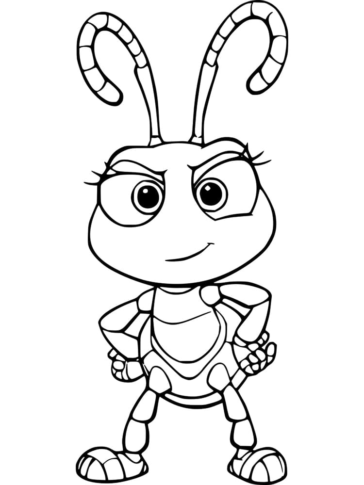 Život brouka (10) omalovánka